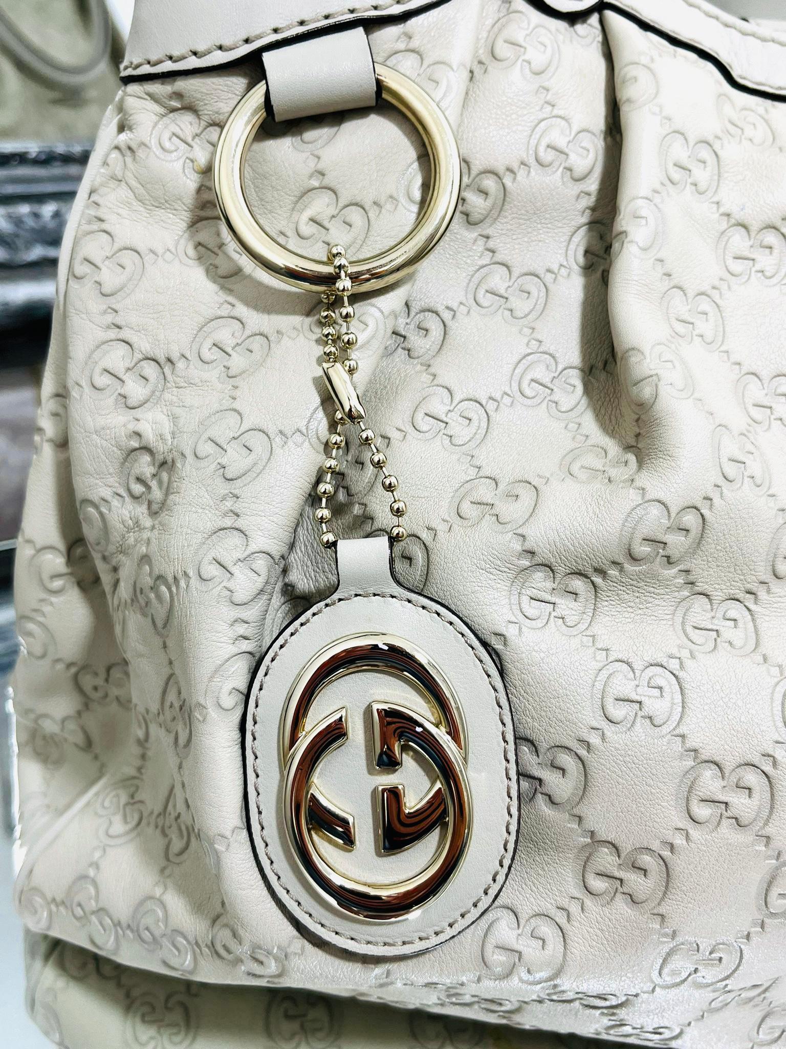 Gucci Guccissima GG Sukey Leather Bag 1