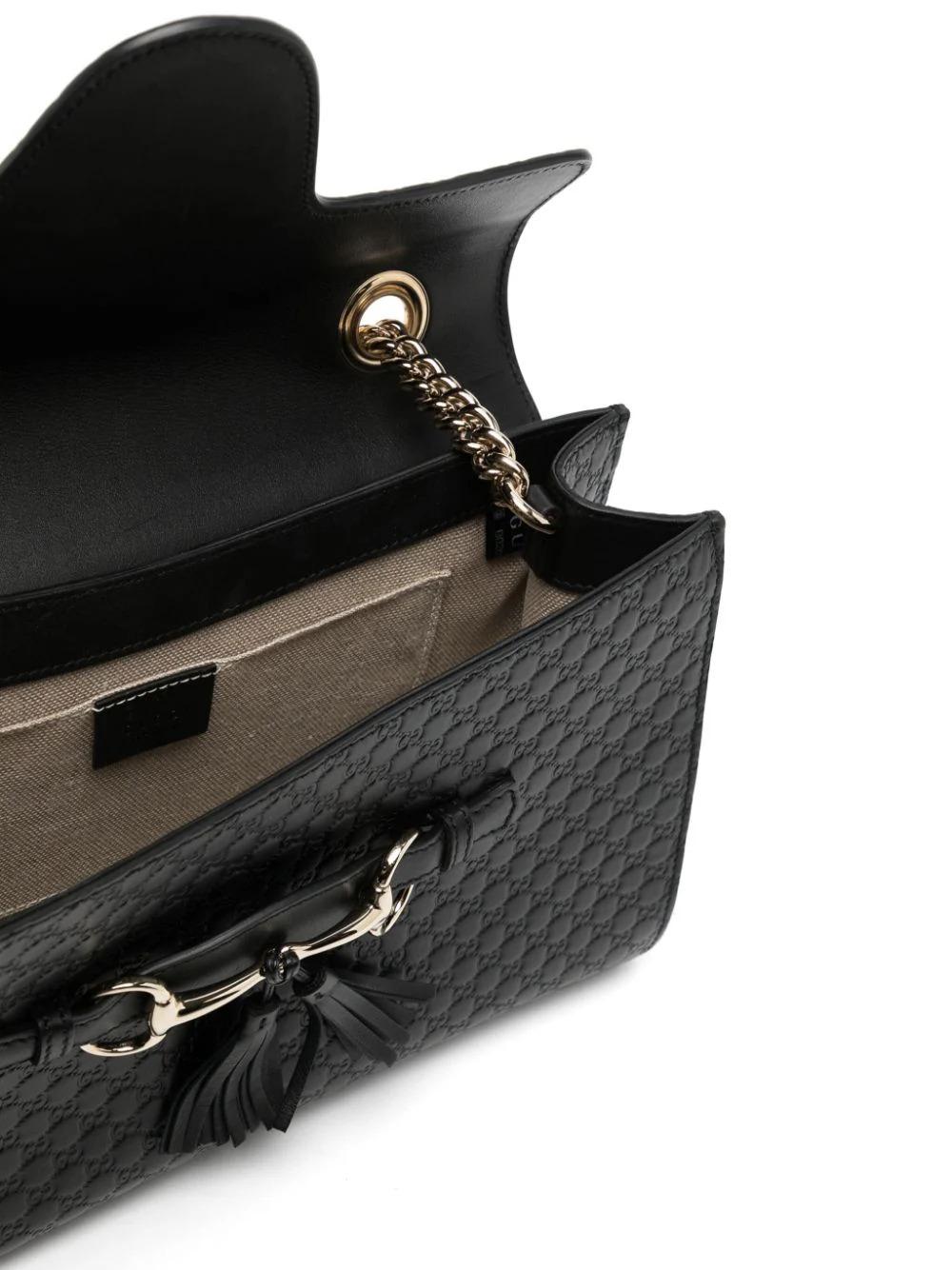 Gucci Guccissima Umhängetasche mit Pferdegebissdetails im Zustand „Hervorragend“ im Angebot in London, GB