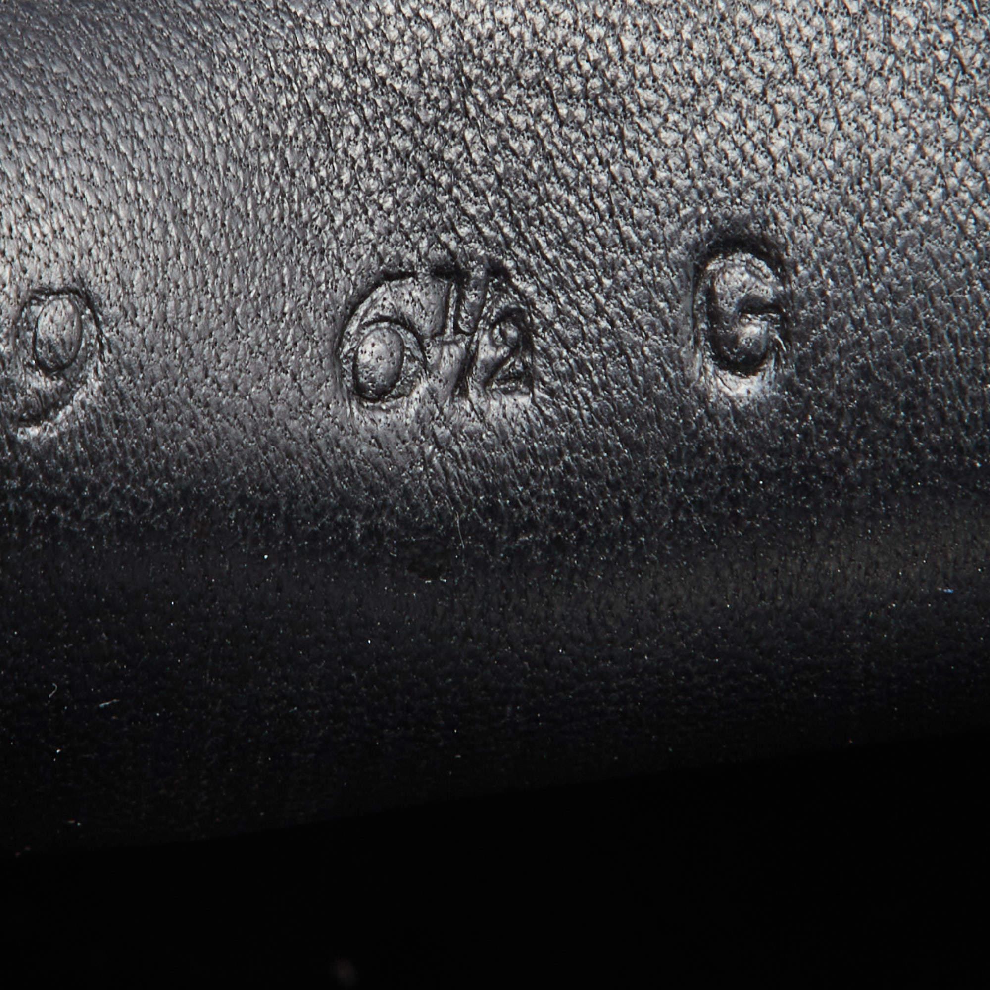 Gucci Guccissima Leather Penny Slip On Loafers Size 40.5 For Sale 3