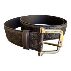 Gucci Guccissima monogram brown Belt