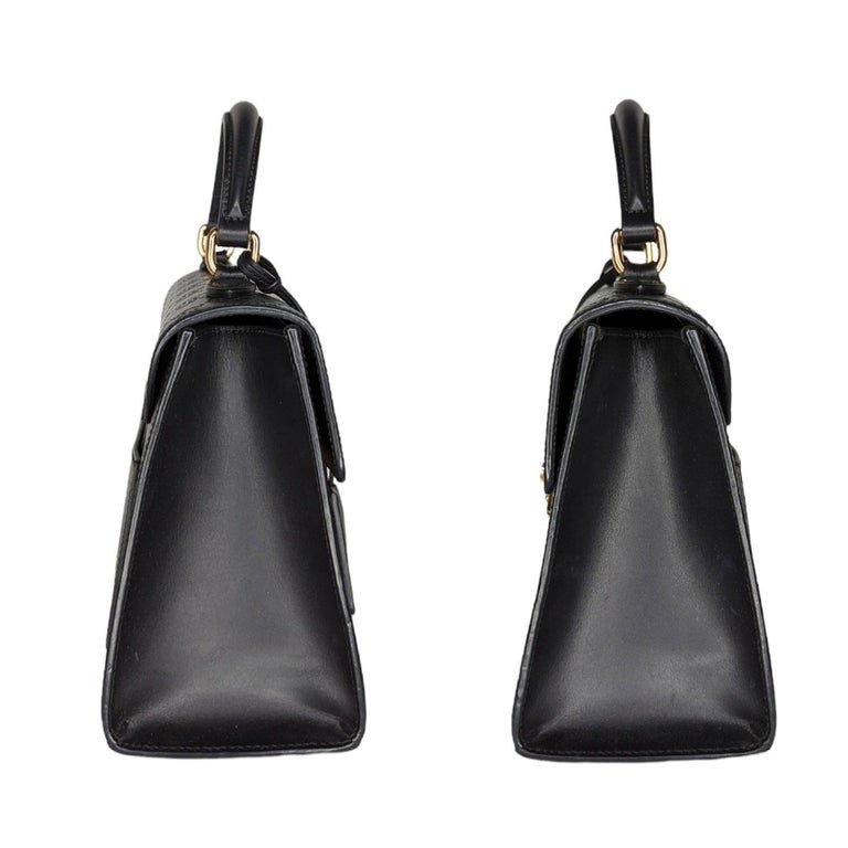 Gucci Guccissima Signature Padlock Flap Top Handle Bag at 1stDibs