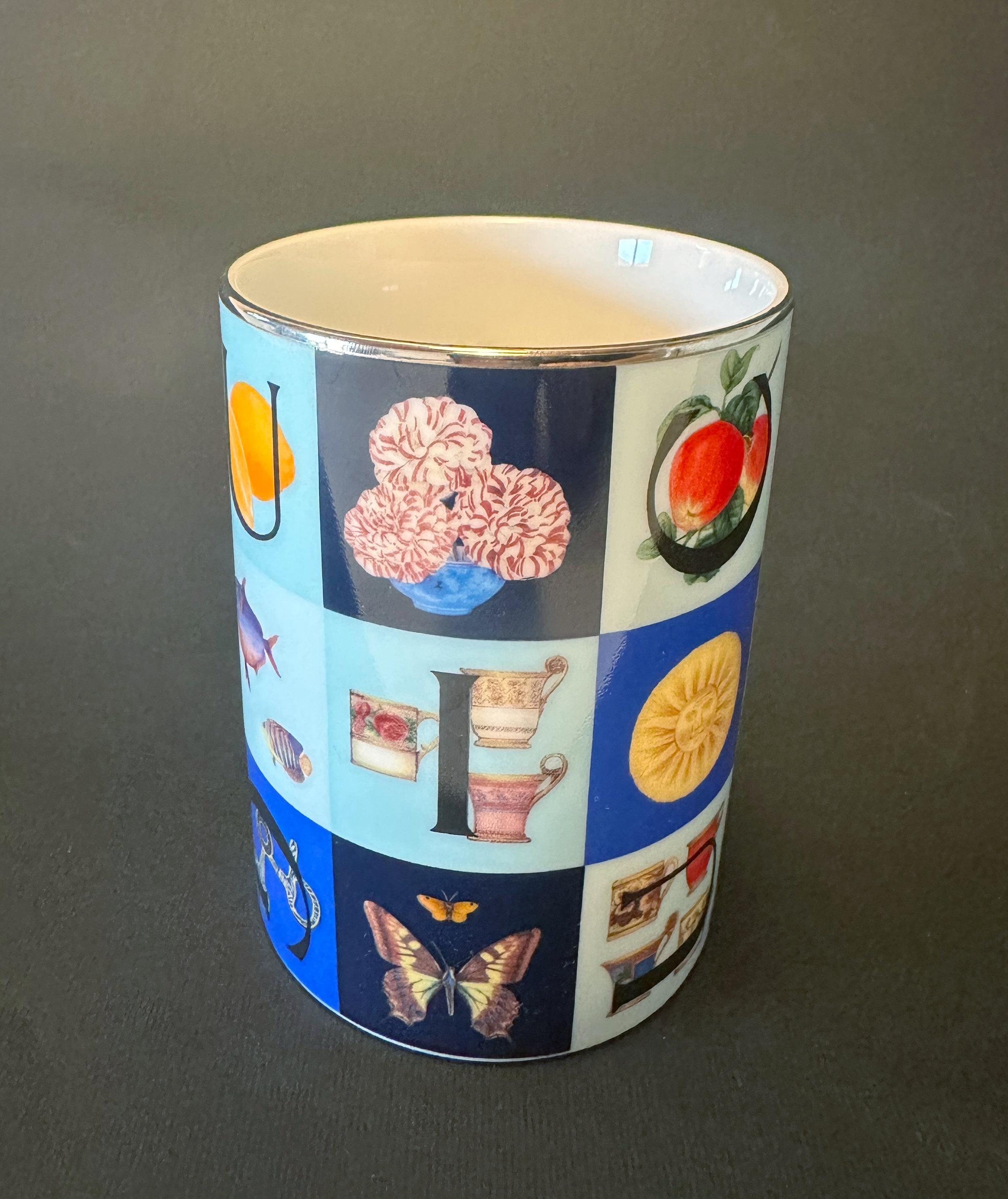 Italian GUCCI Guccissimo Mug, 2 Available For Sale