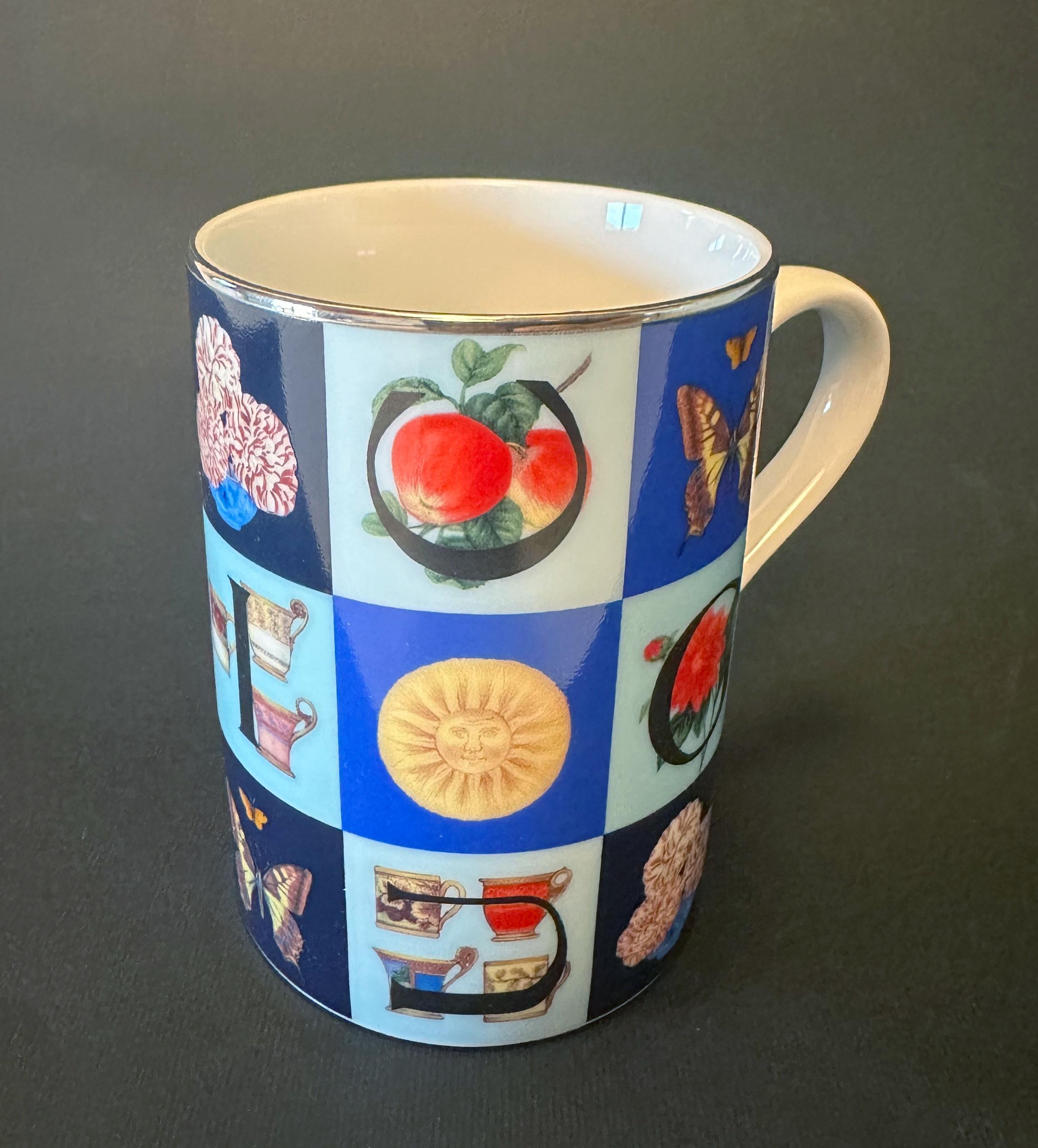 Italian GUCCI Guccissimo Mug without Box For Sale