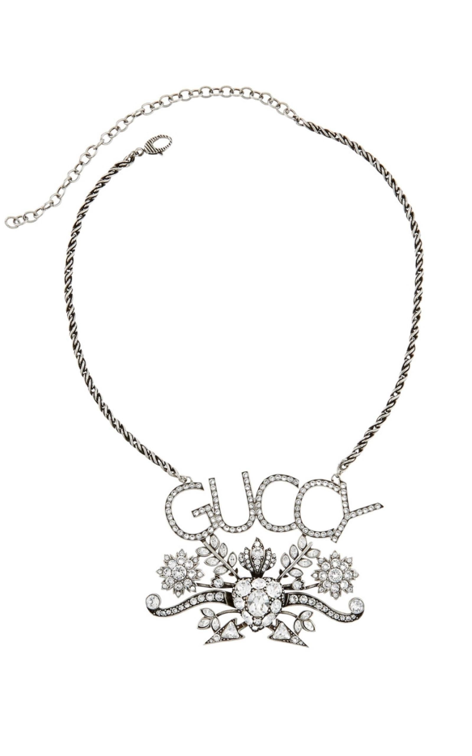Art Déco Collana di cristallo Gucci GUCCY in vendita