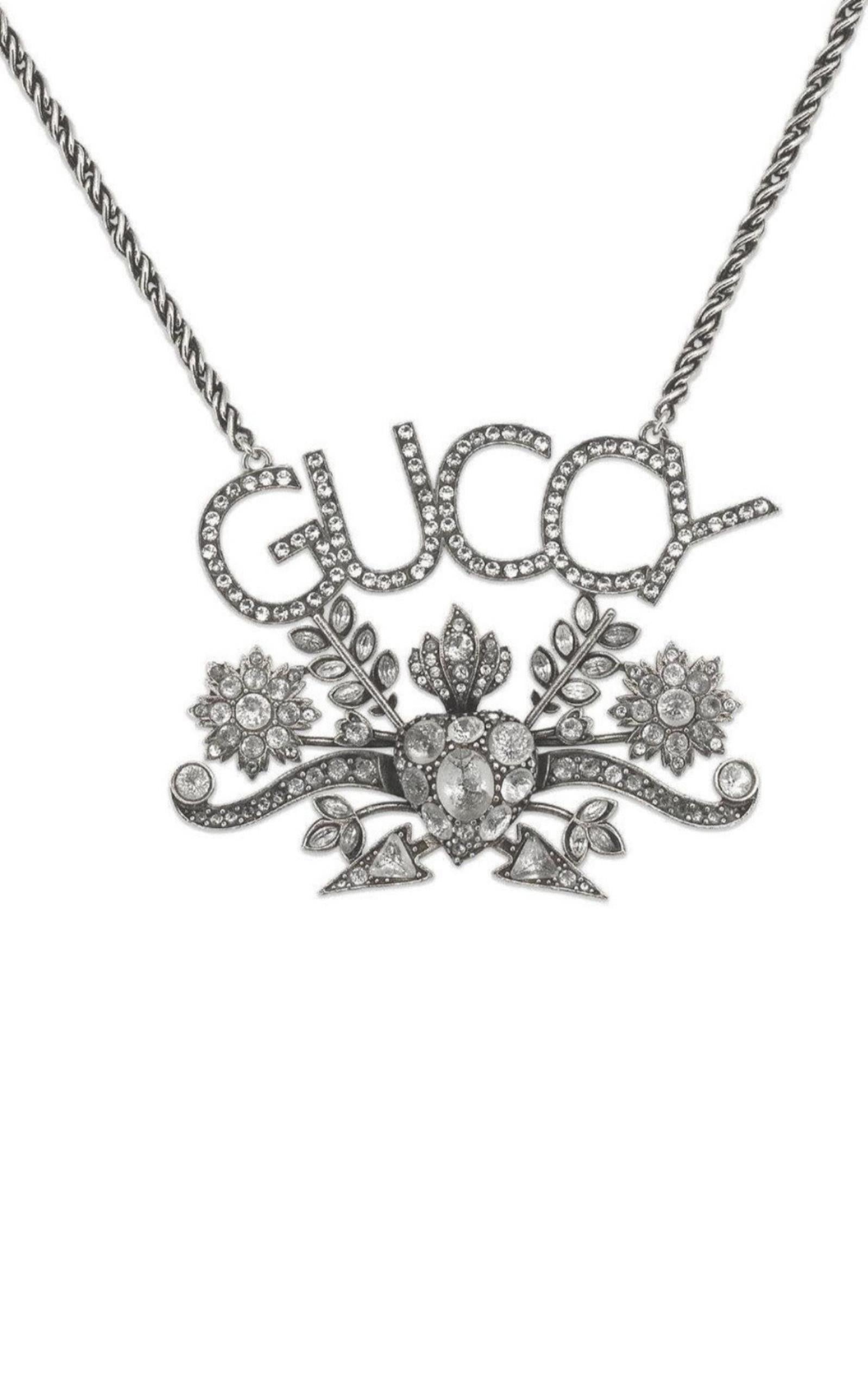 Collana di cristallo Gucci GUCCY In condizioni Nuovo in vendita a Brossard, QC