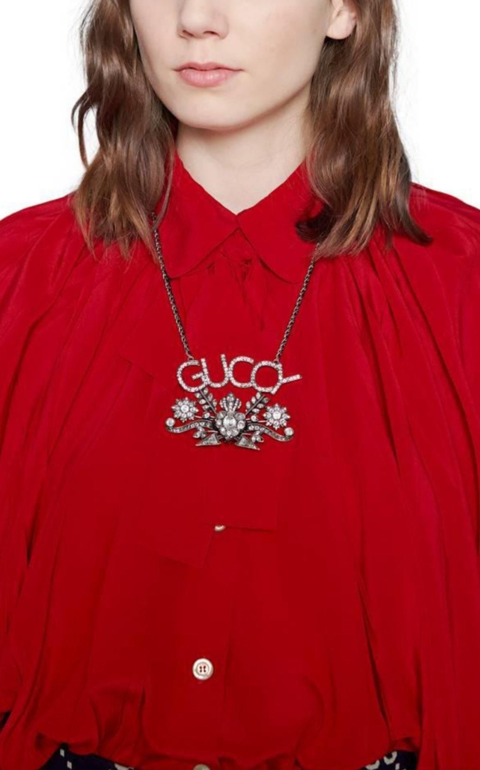 Collana di cristallo Gucci GUCCY in vendita 2