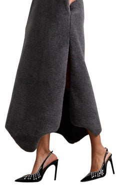 Gucci Guinevere 105mm Patent Leather Slingback Pumps Size 38.5