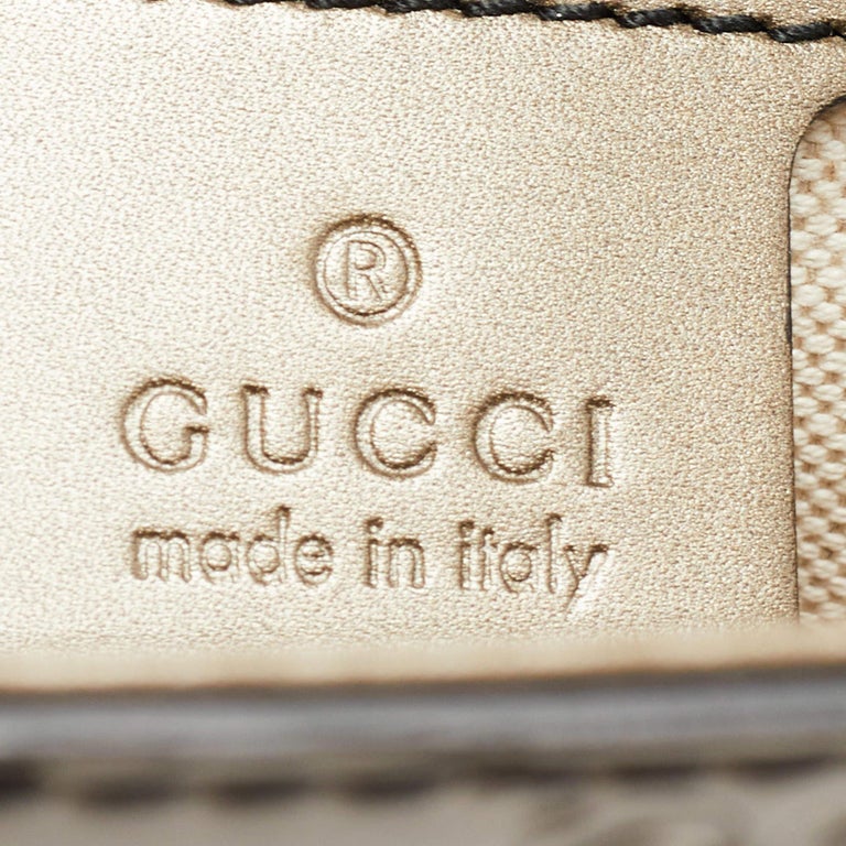 Gucci Gun Metal Guccissima Patent Leather Large Emily Chain Shoulder Bag For Sale at 1stDibs