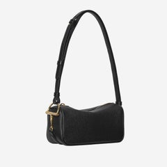 Gucci Half Horsebit Shoulder Bag — Black