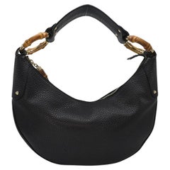 Half Moon Bambus-Ring-Hobo-Tasche von Gucci