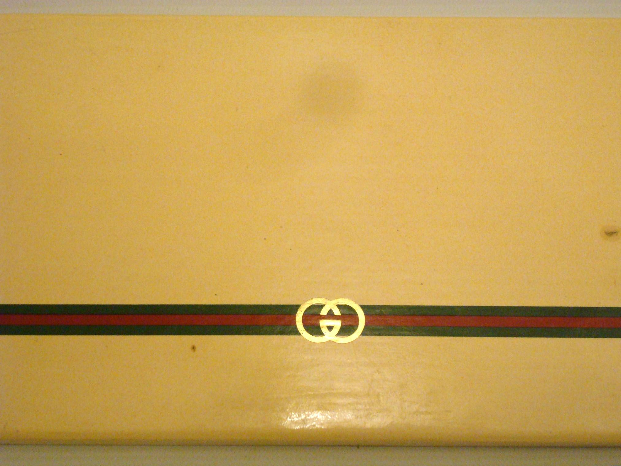 Gucci gepunzt Silber plattiert Demitasse / Kaffee servieren Löffel Set 12 Vintage By (Ende des 20. Jahrhunderts) im Angebot