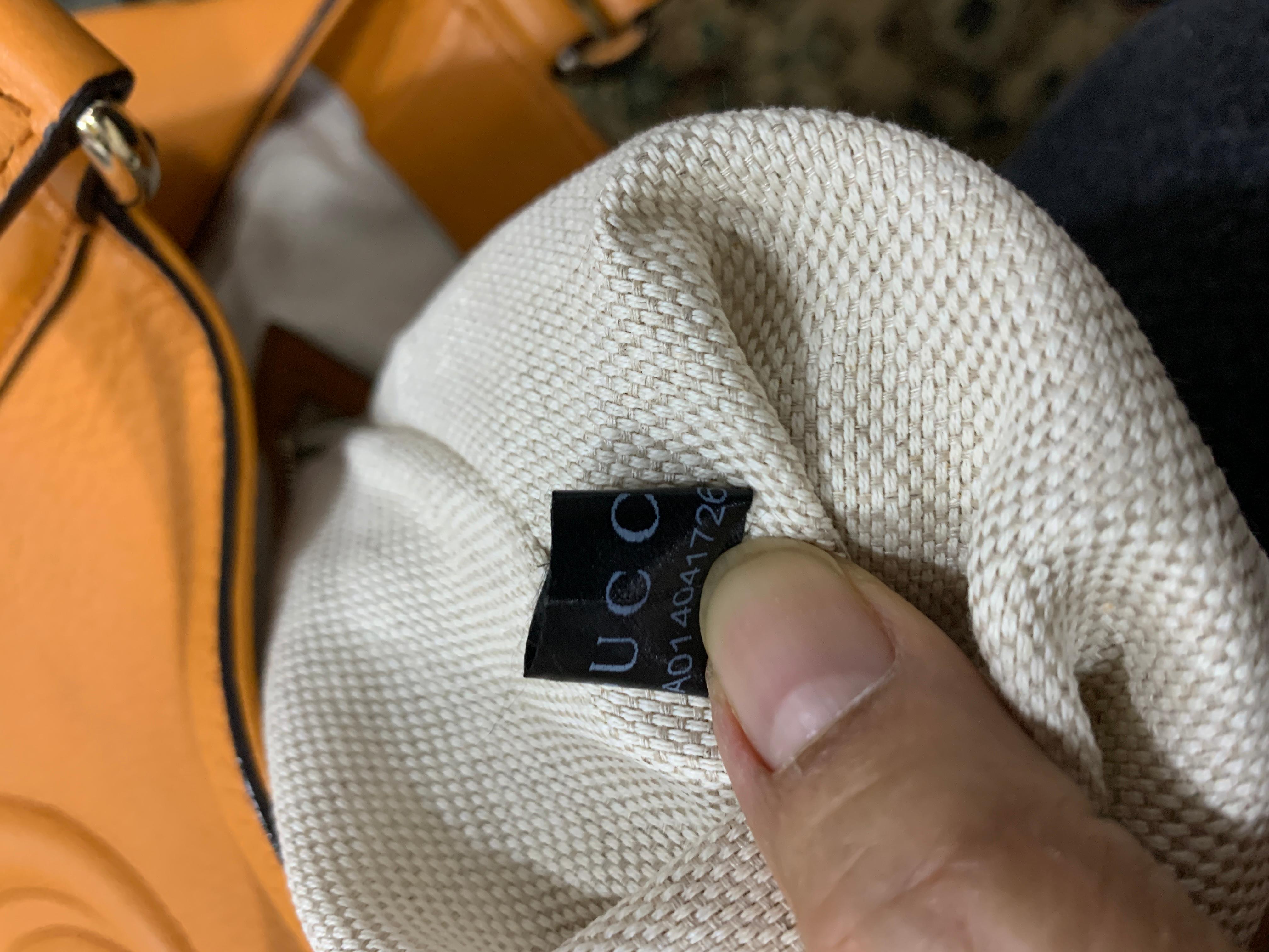 Gucci  Hand Bag Soho Leather Shoulder Bag, Orange Chic Tote 3