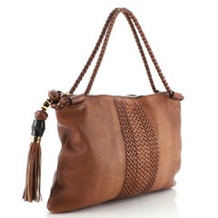 Gucci Handmade Shoulder Bag Leather Medium