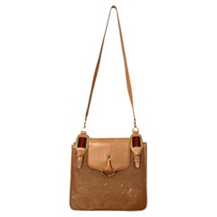 Gucci Hasler Pony Hair Horsebit Vintage Crossbody Messenger Bag