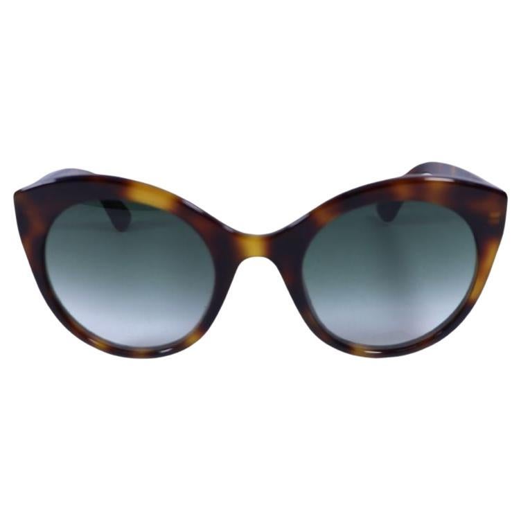 Gucci Havana Round Sunglasses For Sale