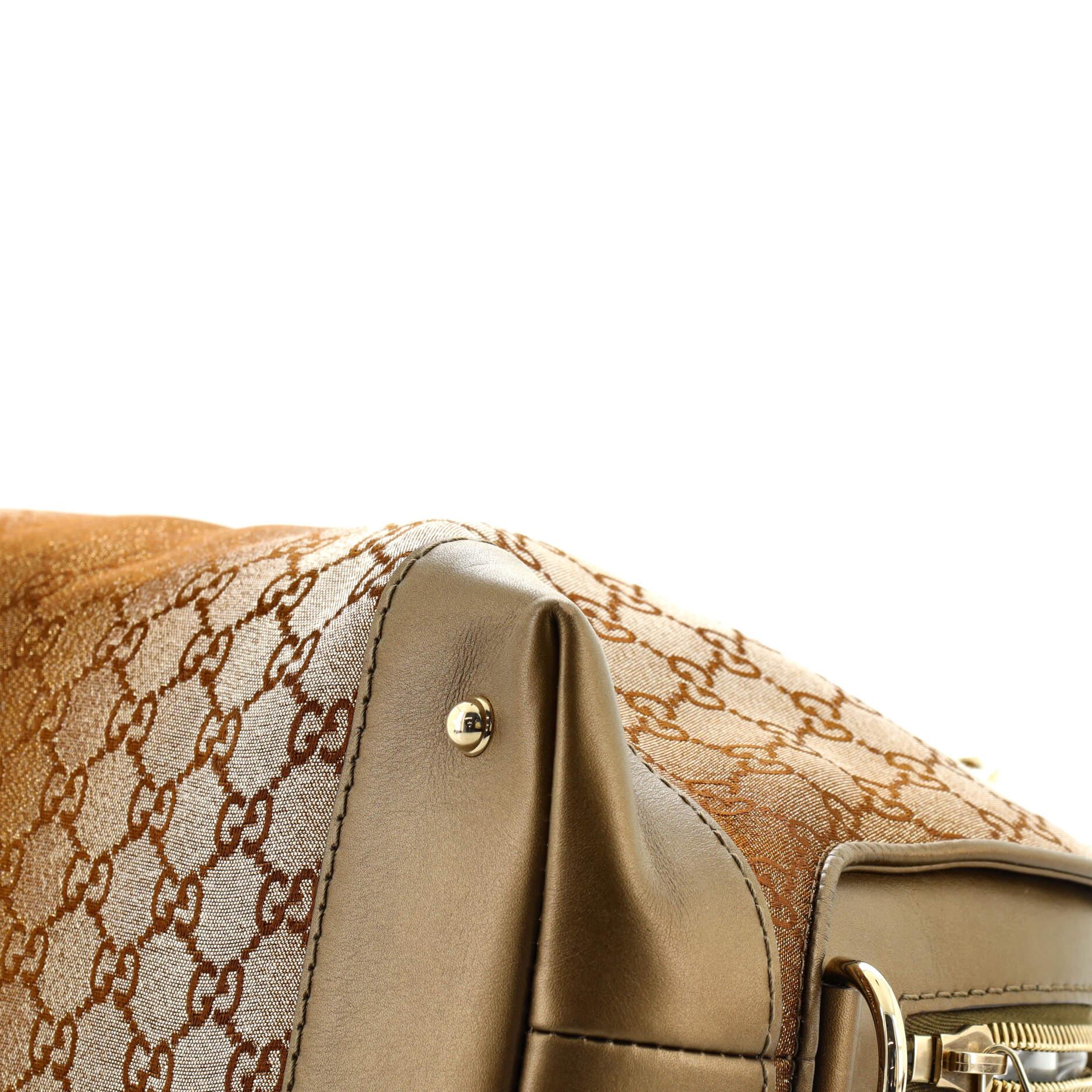 Gucci Herz Bit Dome Schultertasche GG Lurex Medium 2