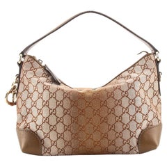 Gucci Heart Bit Hobo GG Lurex Small