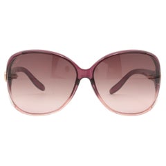 Occhiali da sole Gucci con cuore a incastro G Square Viola