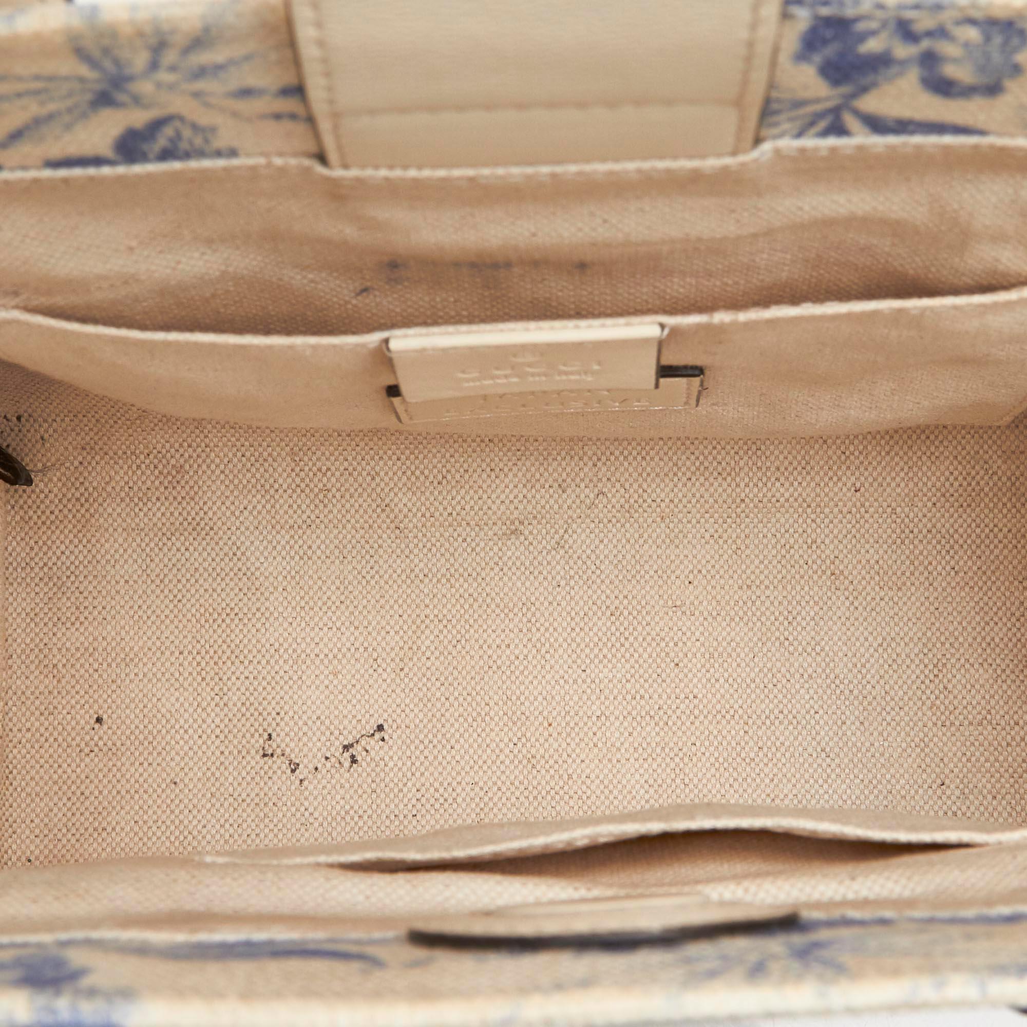 Gucci Herbarium Canvas Tote Bag 1