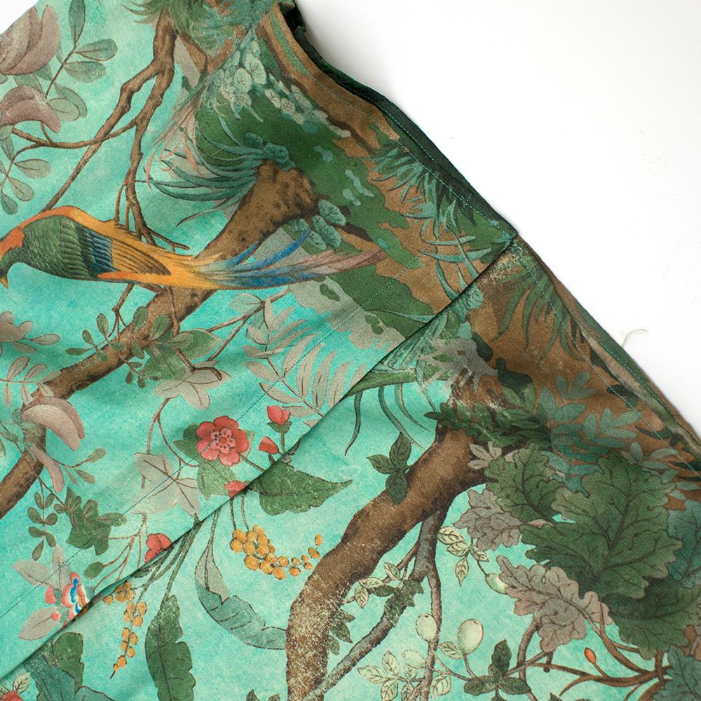 Men's Gucci Heritage Floral Print Silk Shirt 38/15