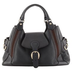 Gucci Heritage Web Shoulder Bag Leather Medium