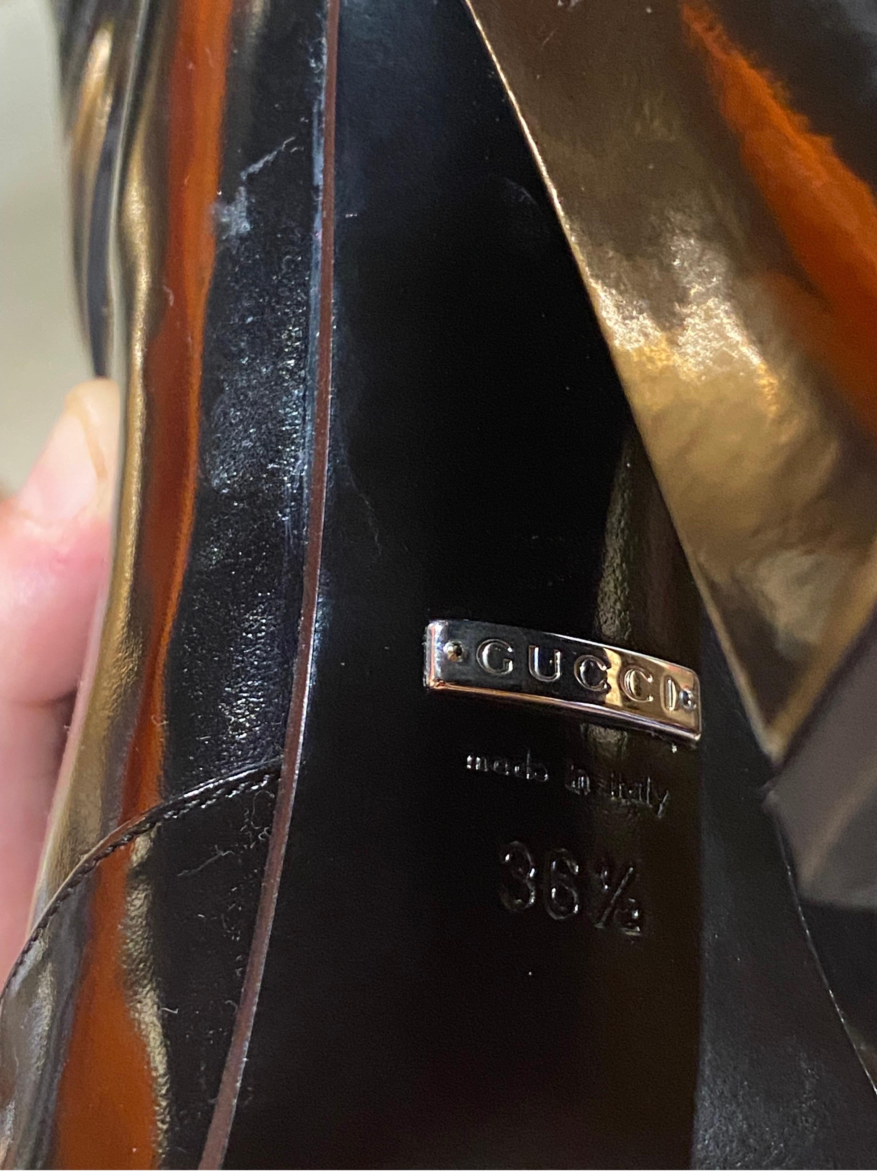 Gucci-Hohe Stiefel Schwarz H/W 1995 von Tom Ford im Angebot 5