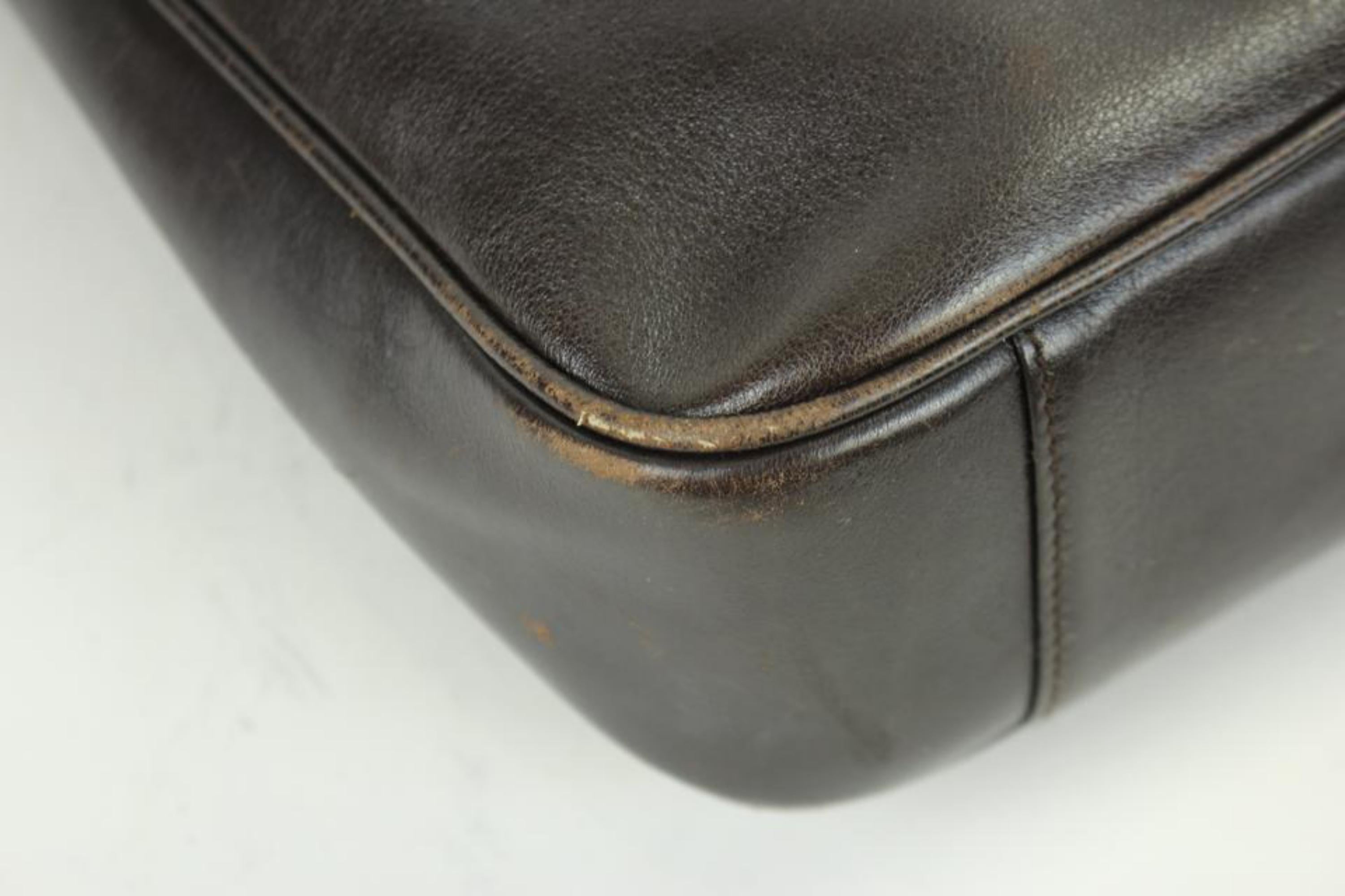 Gucci Hobo Bamboo 2way 58gga3117 Brown Leather Shoulder Bag For Sale 1