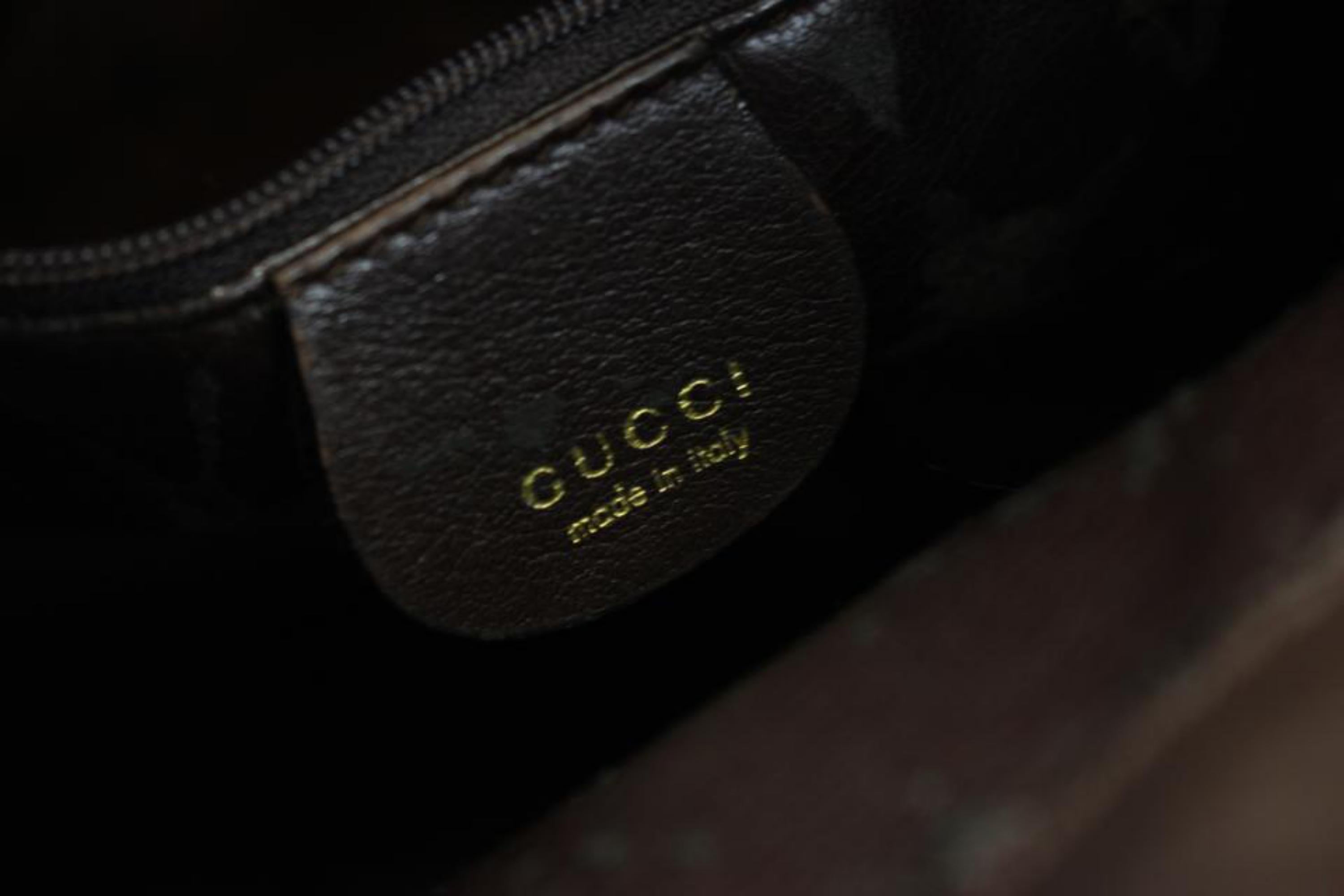 Gucci Hobo Bamboo 2way 58gga3117 Brown Leather Shoulder Bag For Sale 4