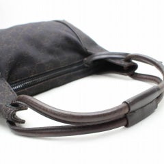 Gucci Hobo Chocolate Monogram Zip 867265 Brown Gg Canvas Shoulder Bag