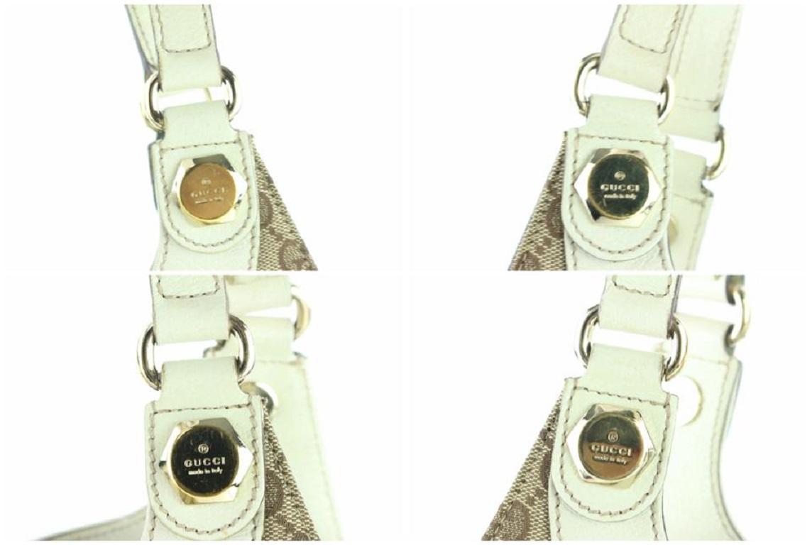 Gucci Hobo Monogram Charmy 16gz1113 Beige Canvas Shoulder Bag 2