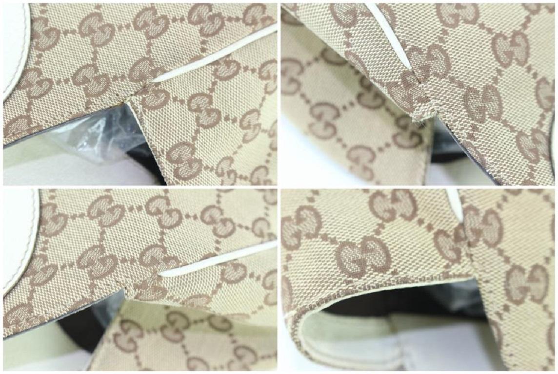 Gucci Hobo Monogram Charmy 16gz1113 Beige Canvas Shoulder Bag 4