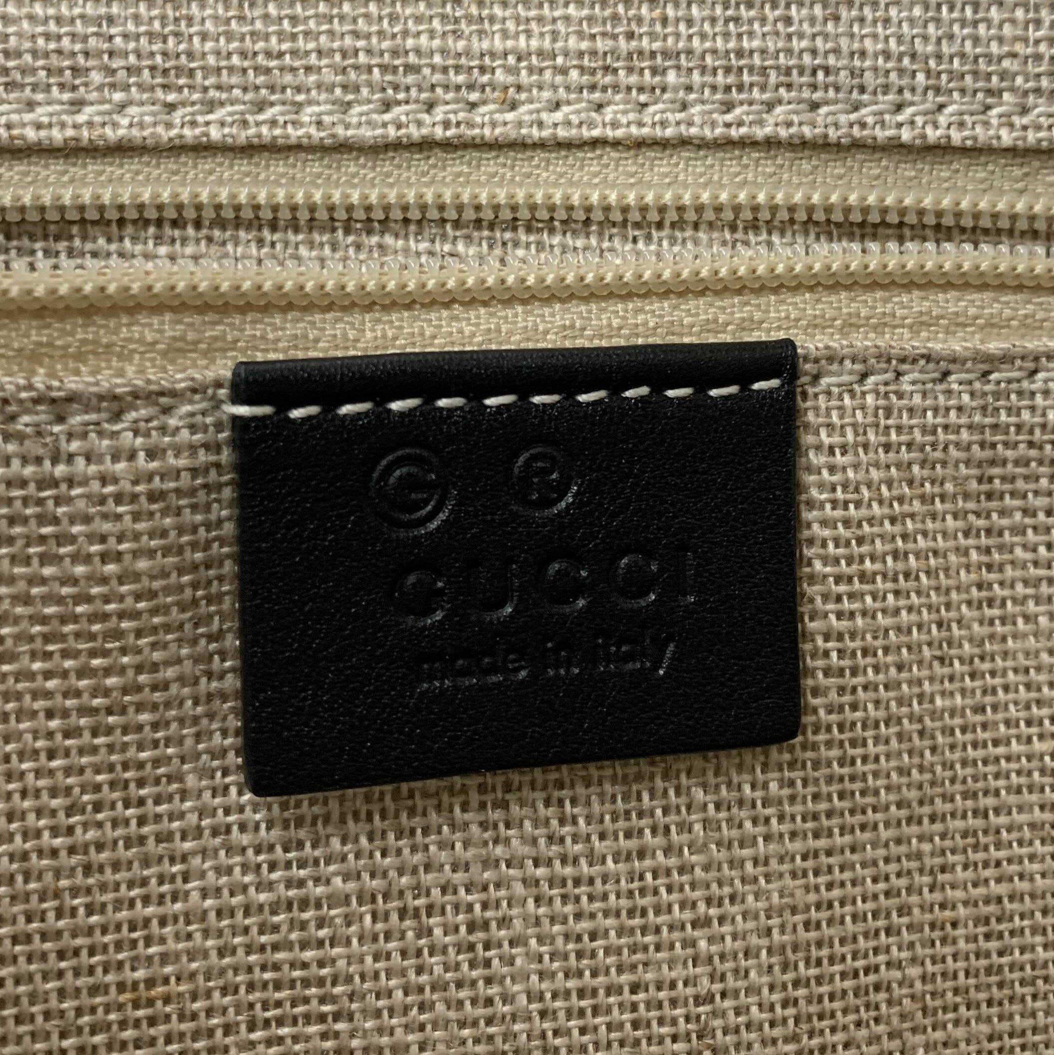 GUCCI hobo Shoulder bag in Black Leather 2