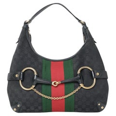 Gucci Hobo Vintage Horsebit 1955 Schwarz