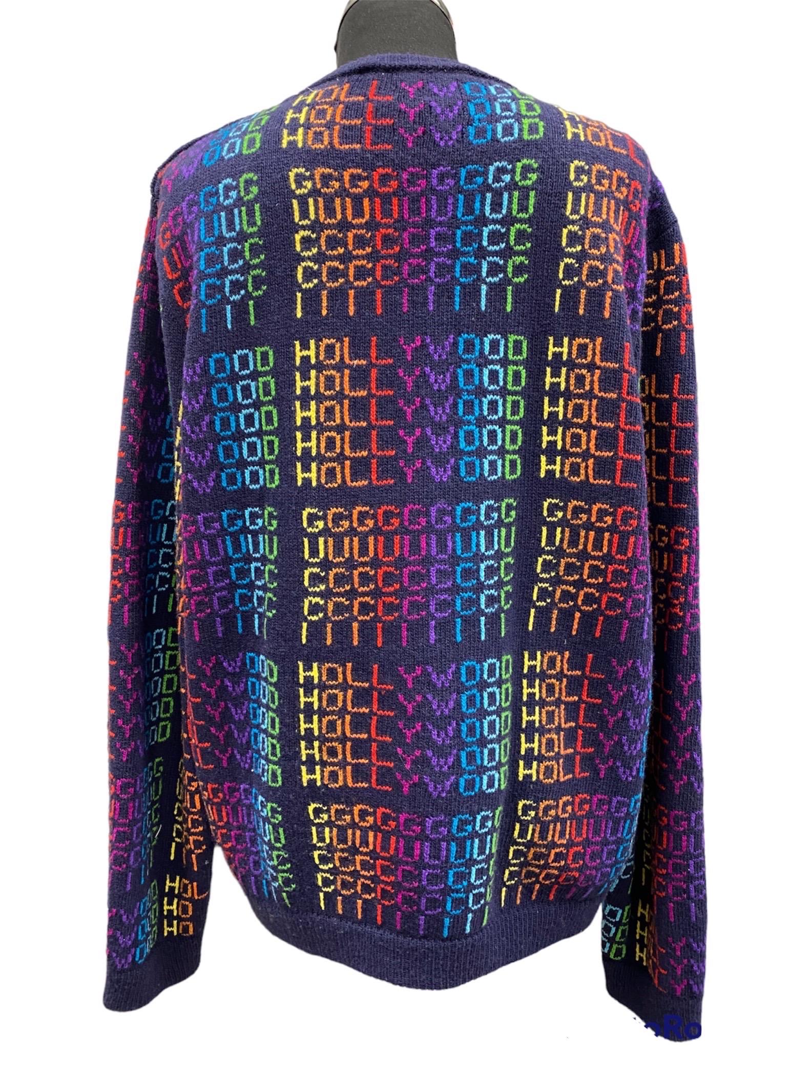 gucci rainbow sweater