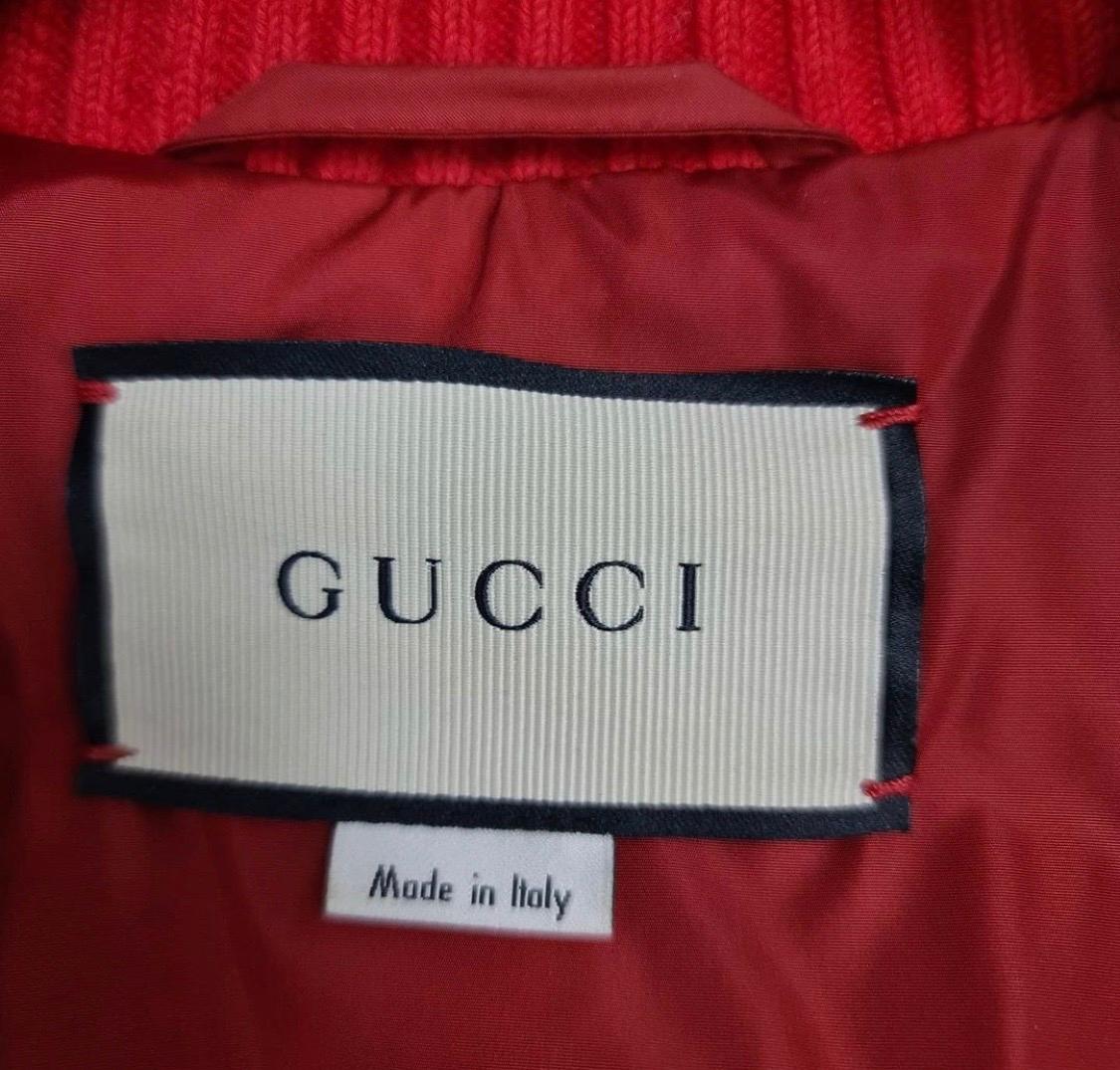 Giacca Gucci Hollywood Bomber in pelle in vendita 3