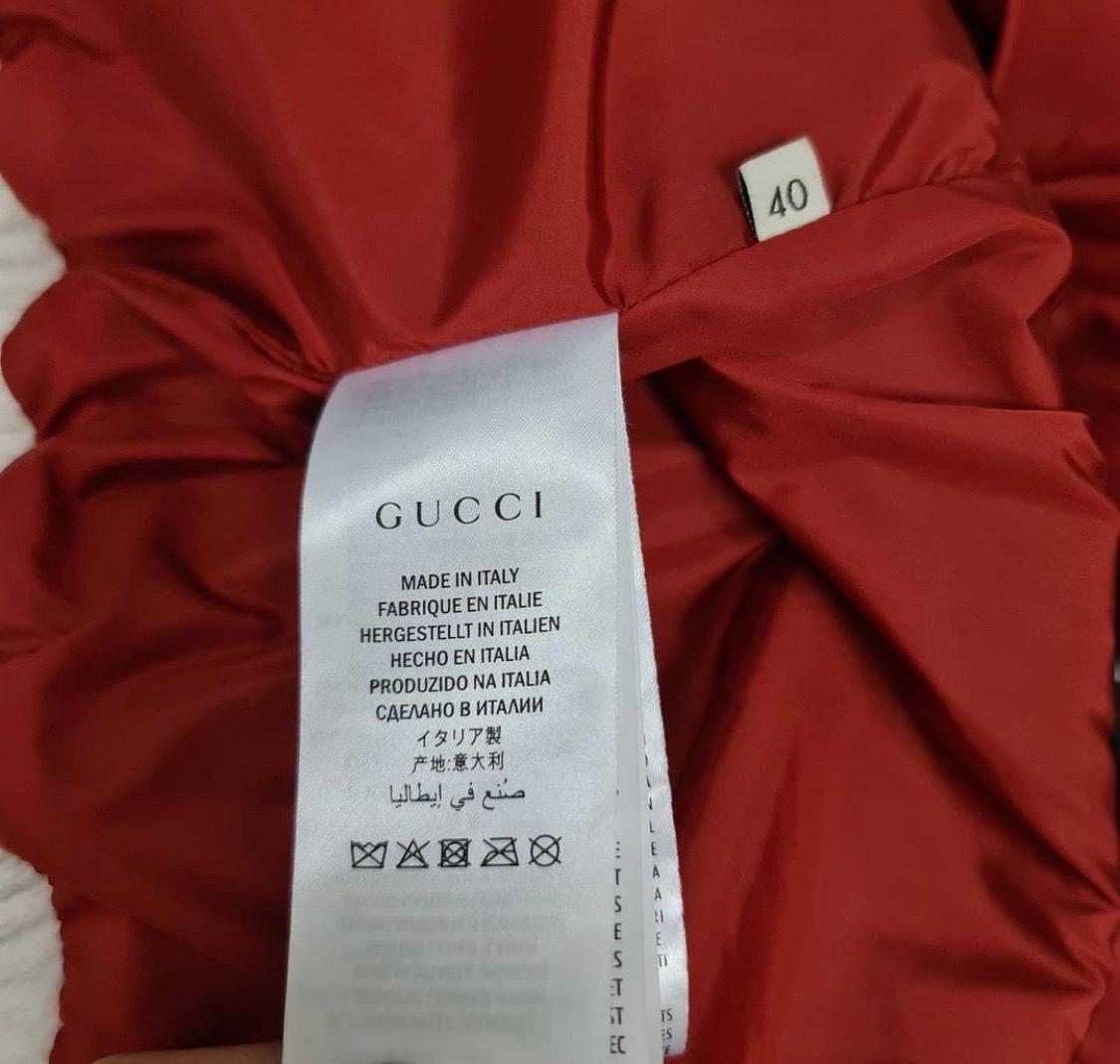 Giacca Gucci Hollywood Bomber in pelle in vendita 4