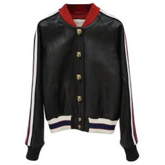 Giacca Gucci Hollywood Bomber in pelle