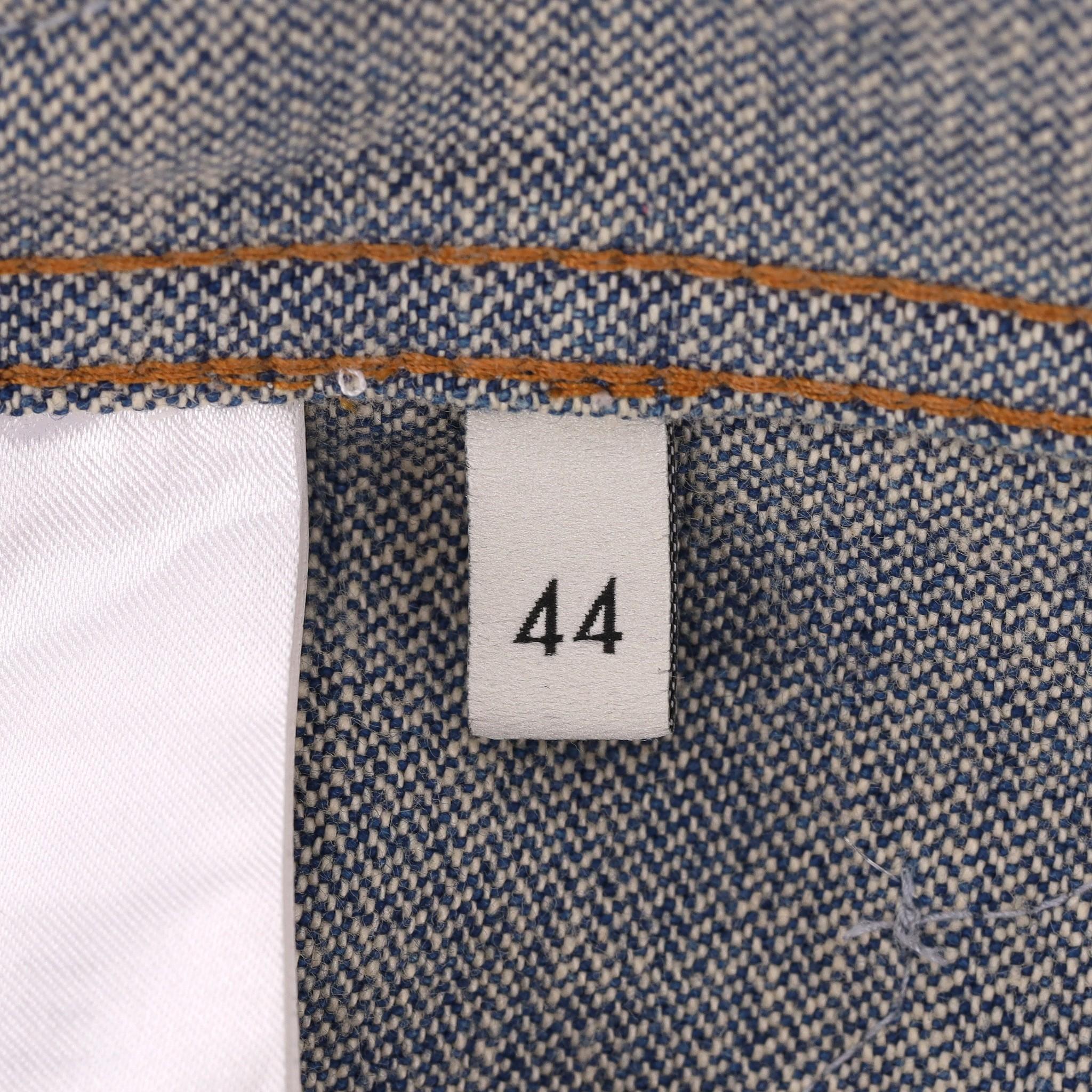 Giacca di jeans con ricamo a coniglietto 'Hollywood' di Gucci in vendita 4