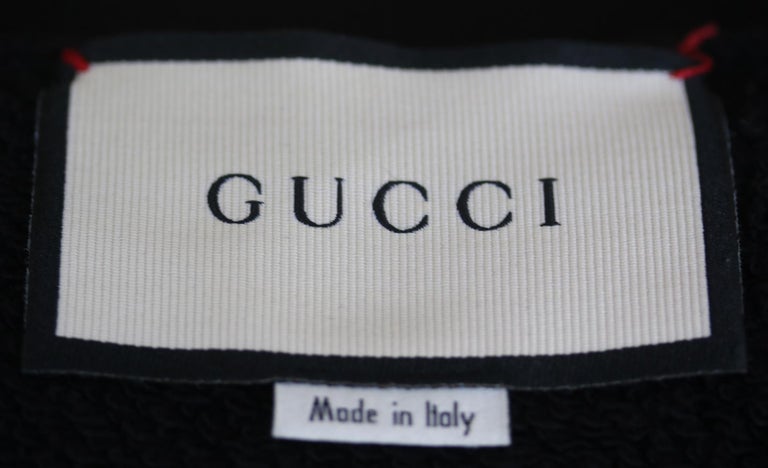 Gucci Hollywood Forever Embroidered Cotton-Jersey Sweatshirt at 1stDibs ...