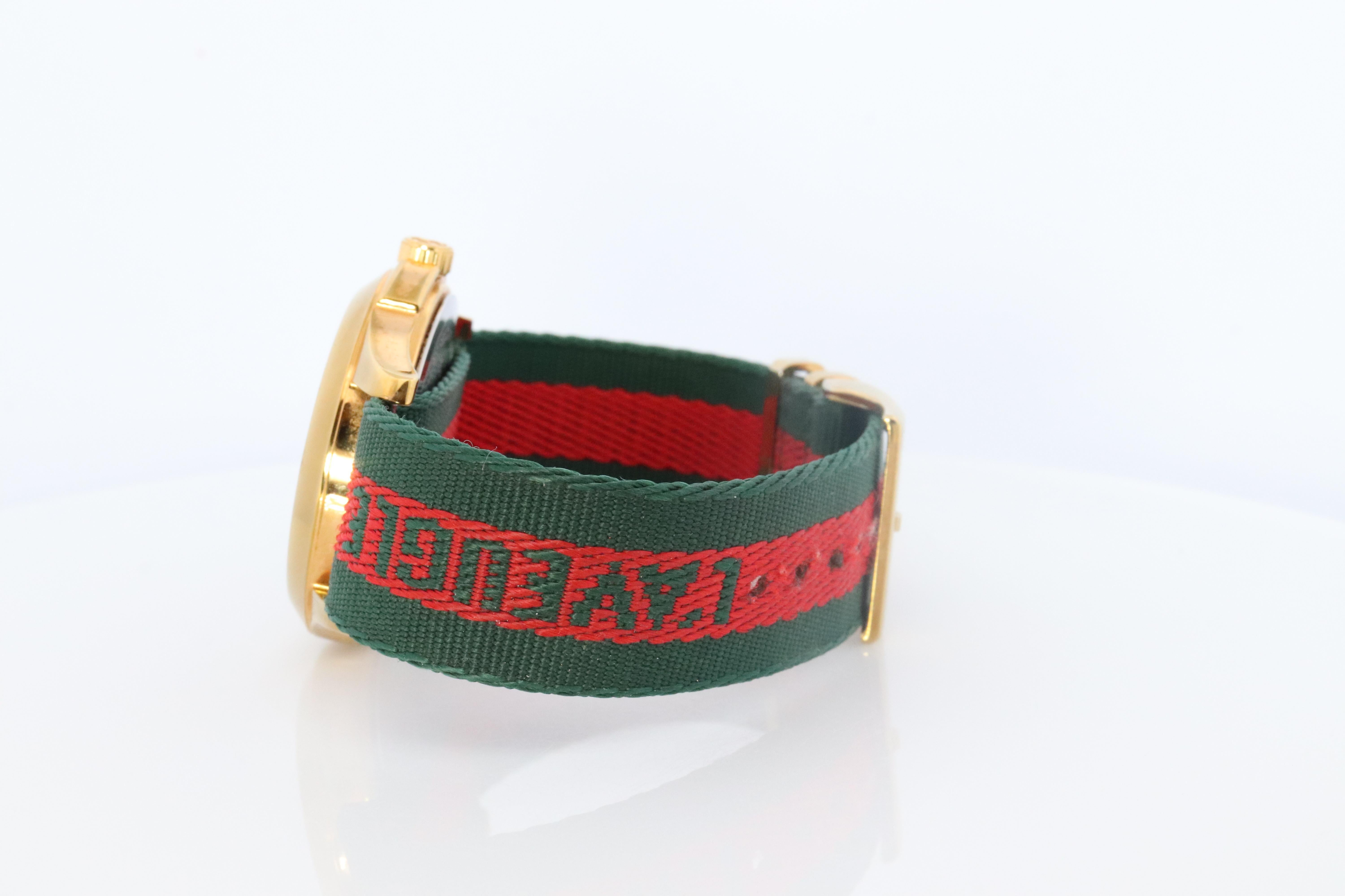 Men's GUCCI Honey Bee Watch. Gucci Le Marche Des Merveilles Sherry Watch. For Sale