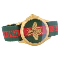 GUCCI Honey Bee Watch. Gucci Le Marche Des Merveilles Sherry Watch.