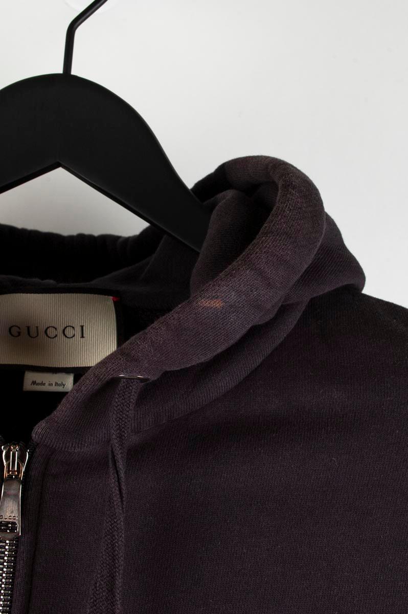 Gucci Herrenpullover mit Kapuze und Kapuze, Größe M S198 im Angebot 7