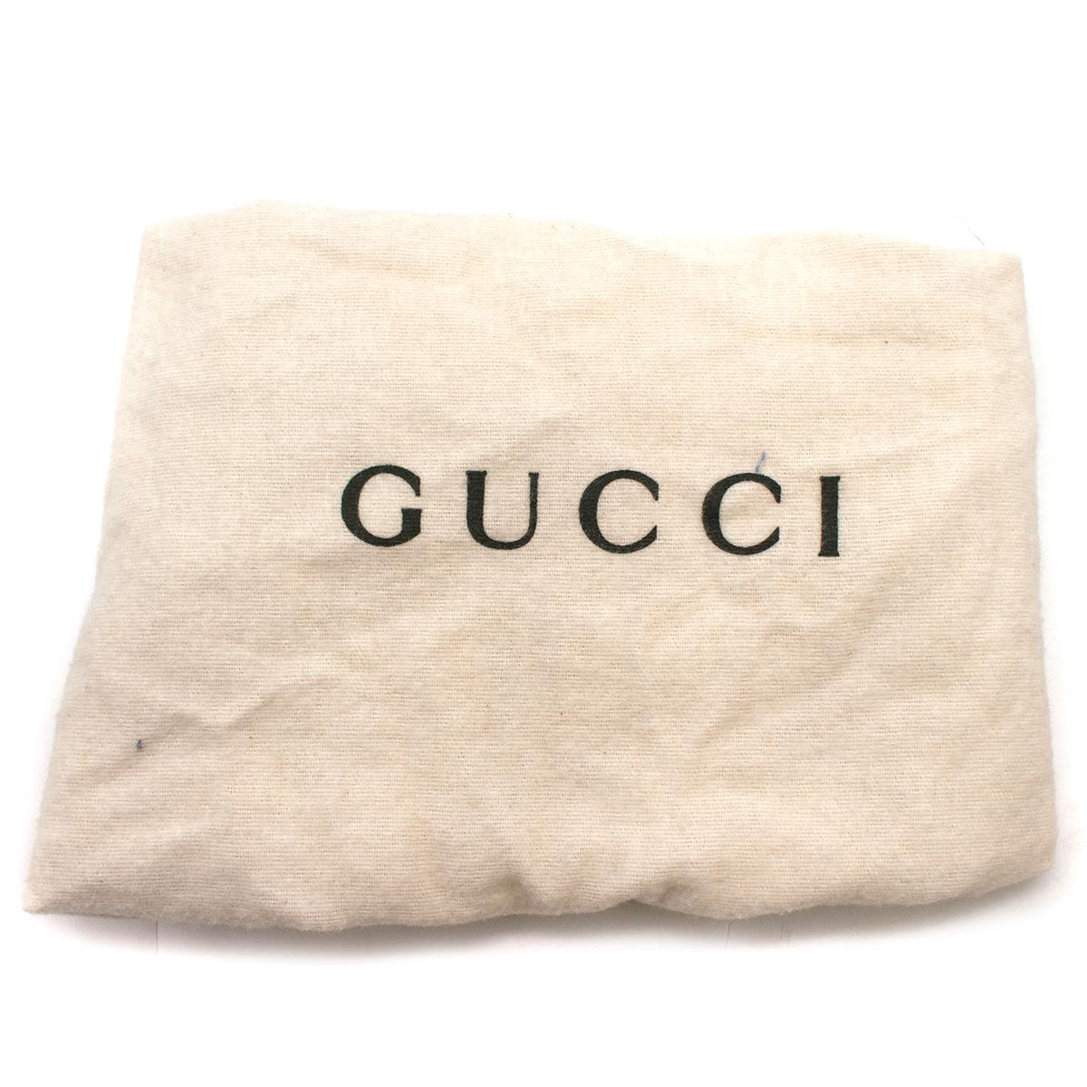 Women's Gucci hoop-handle leather bucket bag