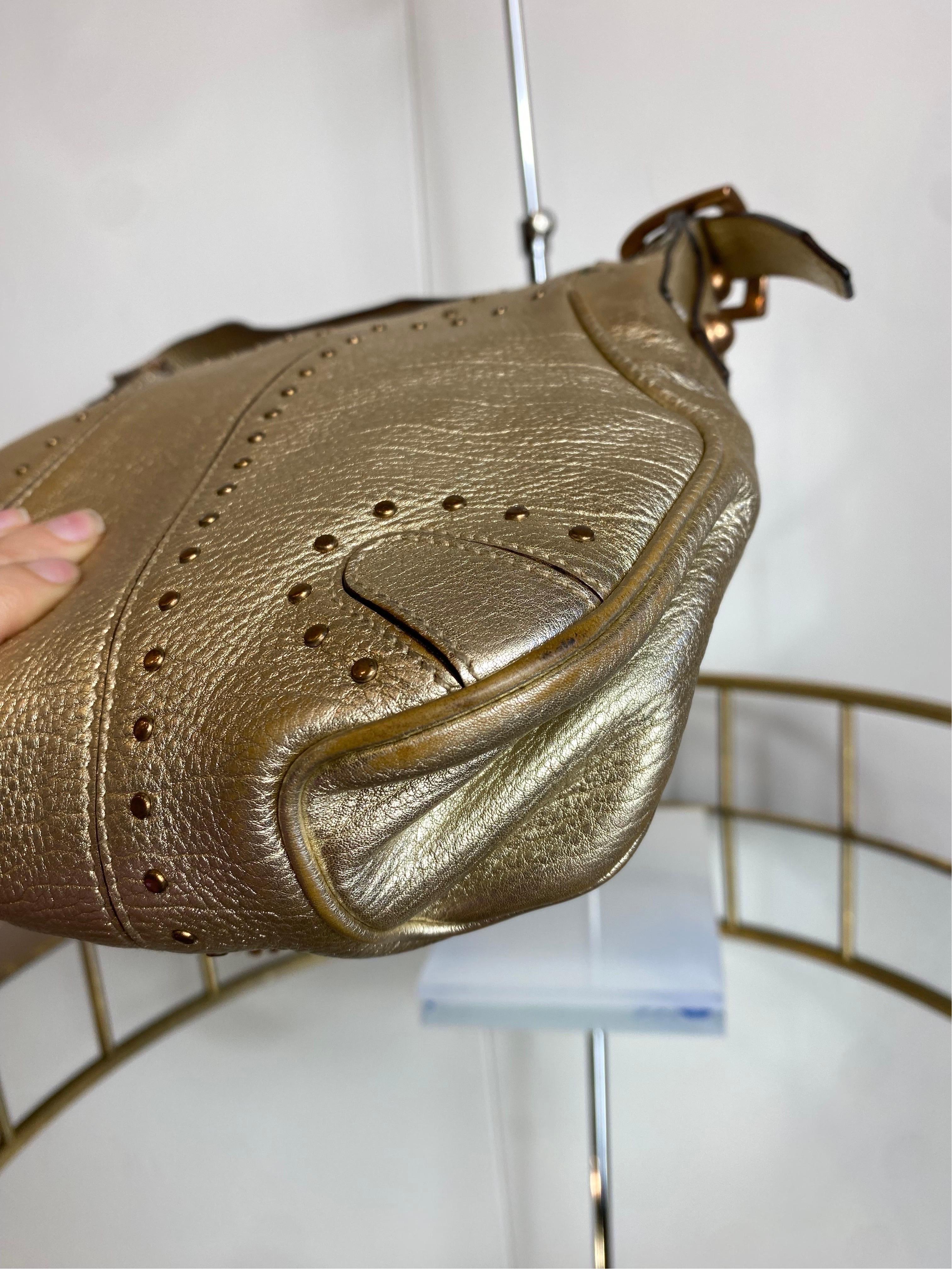 Gucci Horse Bit silver vintage Shoulder Bag For Sale 6