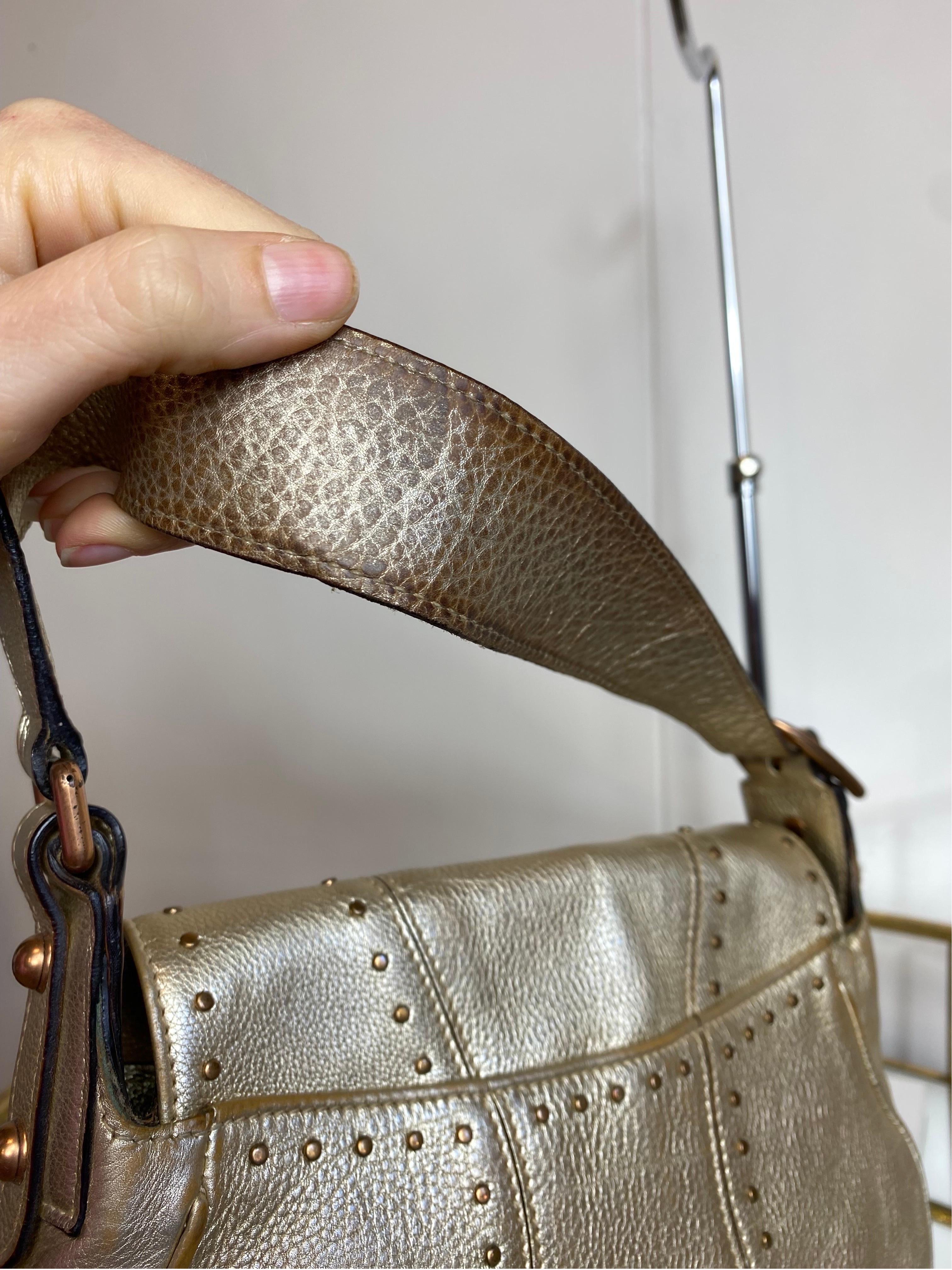 Gucci Horse Bit silver vintage Shoulder Bag For Sale 4