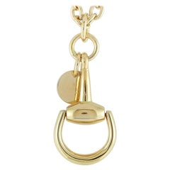 Gucci Horsebit 18 Karat Yellow Gold Necklace