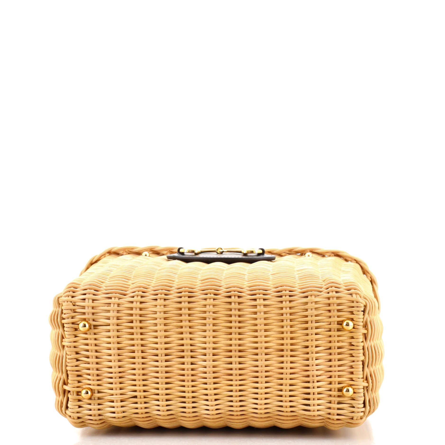 gucci wicker bag