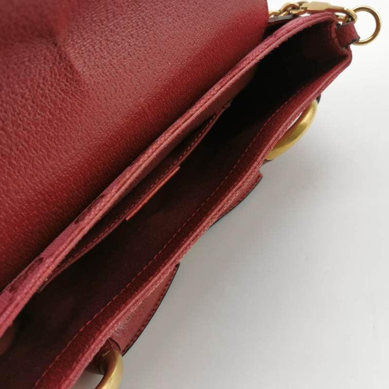 Gucci Horsebit 1955 Chain Bag Gucci Monogram Pink Canvas 1