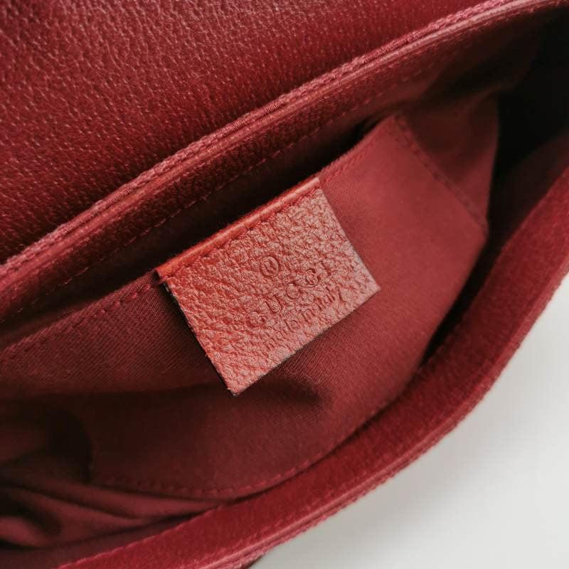 Gucci Horsebit 1955 Chain Bag Gucci Monogram Pink Canvas 4