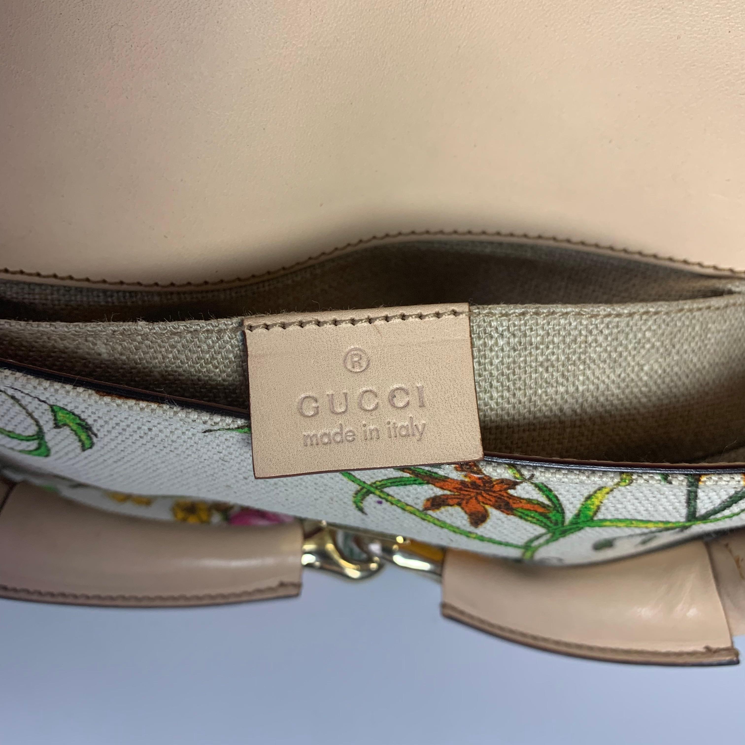 Gucci Horsebit 1955 Chain Shoulder bag in Limited edition floral print 8